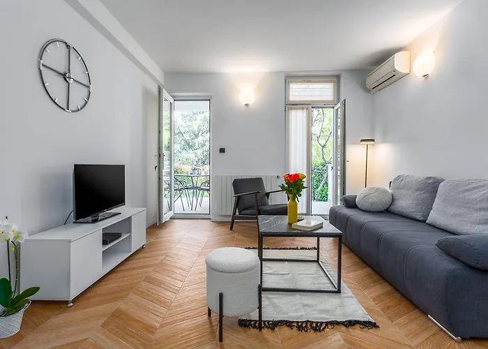 Malerisches Mit Mediterranem Garten - Nur 450 Meter Zum 公寓